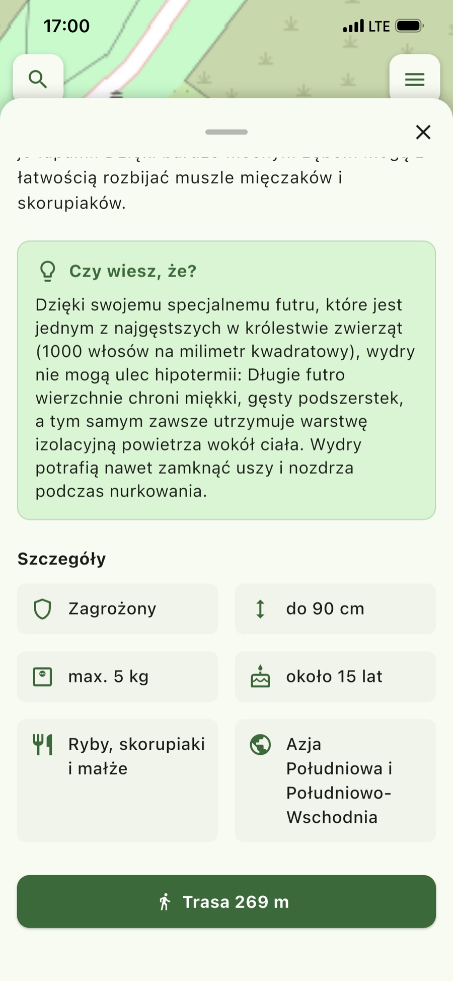 Najważniejsze dane – Status zagrożenia, wielkość, wiek, pokarm i pochodzenie.